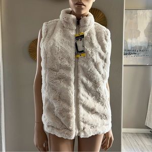Reversible Faux Fur Vest